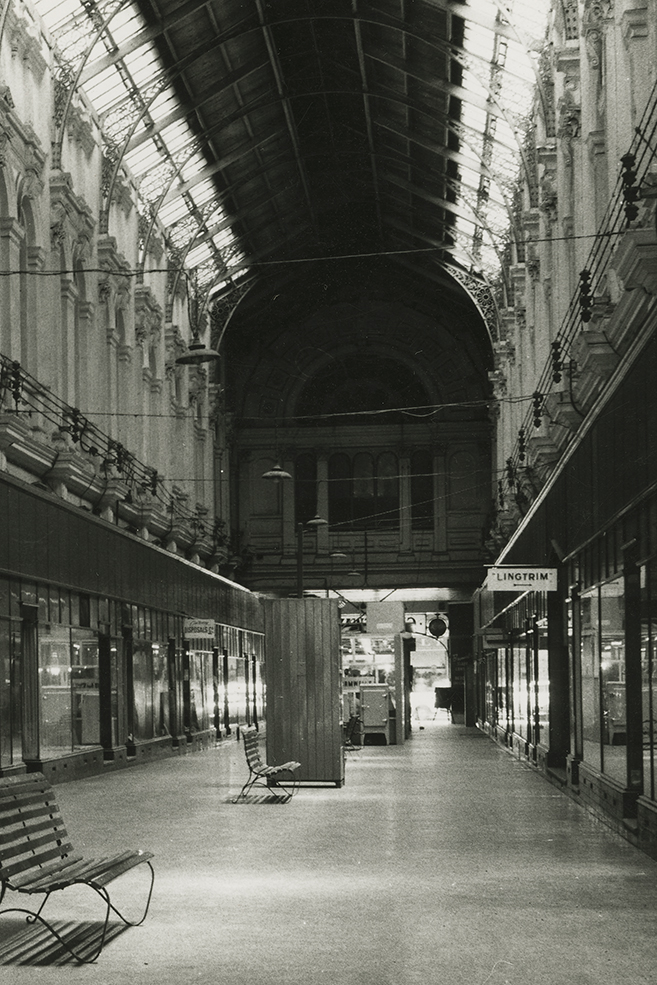 1950s - An arcade Chapel Street Prahran Vic. (SLV, H2009.154 9)